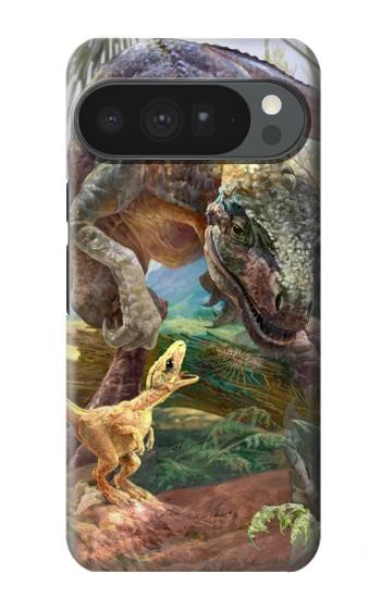 S1290 恐竜T-レックス Dinosaurs T-Rex Google Pixel 10 Pro XL バックケース、フリップケース・カバー