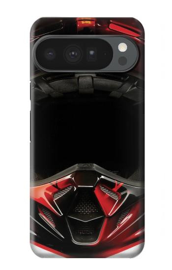 S1373 オートバイのヘルメット Motorcycle Helmet Google Pixel 10 Pro XL バックケース、フリップケース・カバー