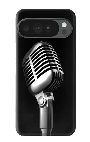 S1672 レトロ マイク ジャズ音楽 Retro Microphone Jazz Music Google Pixel 10 Pro XL バックケース、フリップケース・カバー