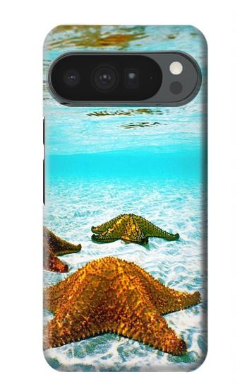 S1679 ヒトデ 海 浜 Starfish Sea Beach Google Pixel 10 Pro XL バックケース、フリップケース・カバー