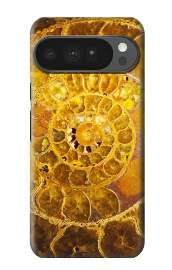 S1789 アンモナイト化石 Ammonite Fossils Google Pixel 10 Pro XL バックケース、フリップケース・カバー