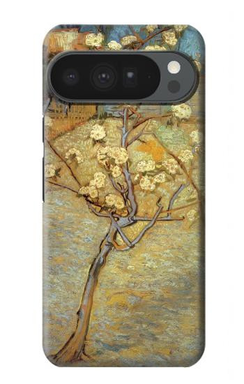 S1978 ヴァン・ゴッホ ピアツリー満開 Van Gogh Letter Pear Tree Blossom Google Pixel 10 Pro XL バックケース、フリップケース・カバー