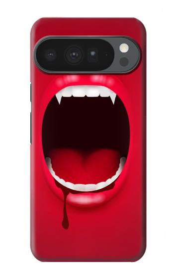 S2103 吸血鬼の口 Vampire Mouth Google Pixel 10 Pro XL バックケース、フリップケース・カバー