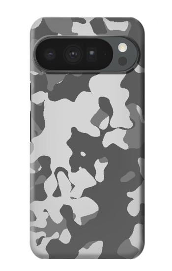S2186 グレー迷彩グラフィックプリント Gray Camo Camouflage Graphic Printed Google Pixel 10 Pro XL バックケース、フリップケース・カバー