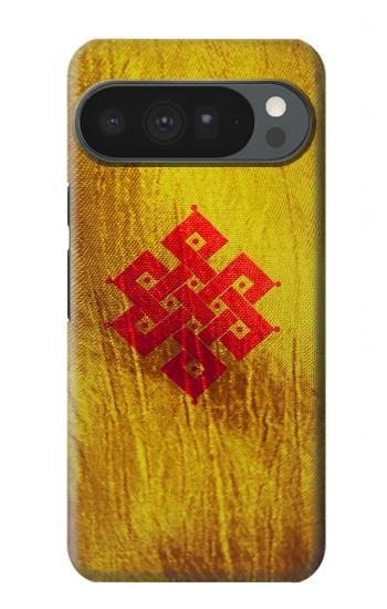 S2318 永遠の結び目ユニティ仏教 Eternal Knot Unity Buddhist Spiritual Meditation Sign Google Pixel 10 Pro XL バックケース、フリップケース・カバー