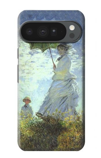 S2415 クロード・モネ パラソルを持つ女性 Claude Monet Woman with a Parasol Google Pixel 10 Pro XL バックケース、フリップケース・カバー