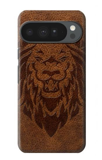 S2529 レオゾディアックタトゥーブラウングラフィック Leo Zodiac Tattoo Brown Graphic Print Google Pixel 10 Pro XL バックケース、フリップケース・カバー