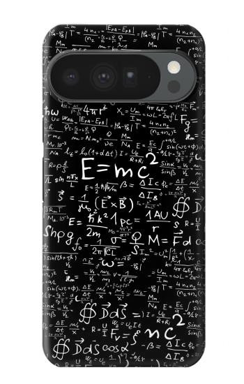 S2574 数学物理学黒板式 Mathematics Physics Blackboard Equation Google Pixel 10 Pro XL バックケース、フリップケース・カバー