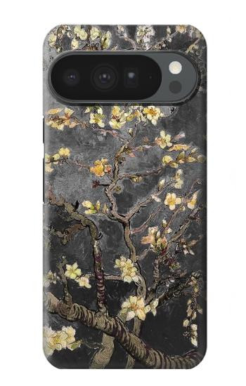 S2664 黒開花アーモンドの木 フィンセント・ファン・ゴッホ Black Blossoming Almond Tree Van Gogh Google Pixel 10 Pro XL バックケース、フリップケース・カバー