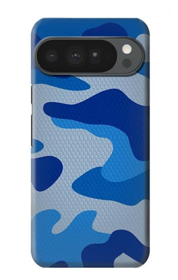 S2958 陸軍青迷彩 Army Blue Camo Camouflage Google Pixel 10 Pro XL バックケース、フリップケース・カバー