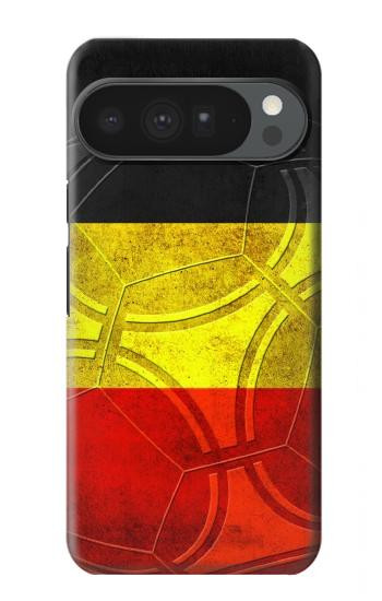 S2965 ベルギーサッカー Belgium Football Soccer Flag Google Pixel 10 Pro XL バックケース、フリップケース・カバー