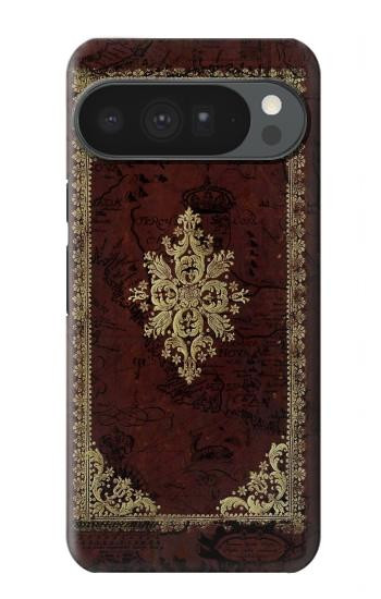 S3014 ヴィンテージマップブックカバー Vintage Map Book Cover Google Pixel 10 Pro XL バックケース、フリップケース・カバー