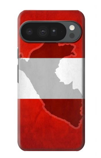 S3018 ペルー旗 Peru Flag Google Pixel 10 Pro XL バックケース、フリップケース・カバー