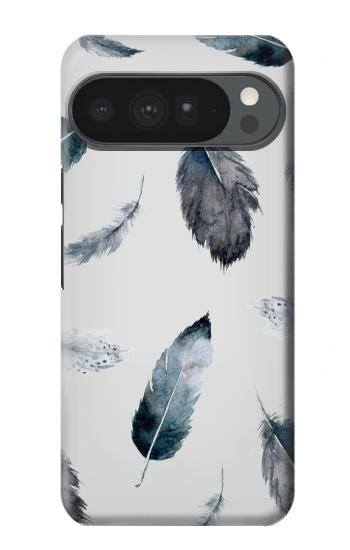 S3085 羽 Feather Paint Pattern Google Pixel 10 Pro XL バックケース、フリップケース・カバー