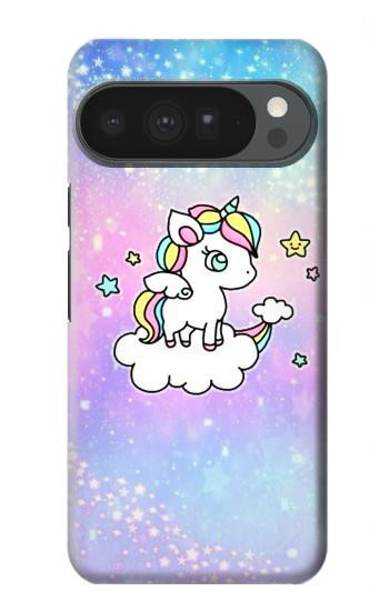 S3256 かわいいユニコーンの漫画 Cute Unicorn Cartoon Google Pixel 10 Pro XL バックケース、フリップケース・カバー