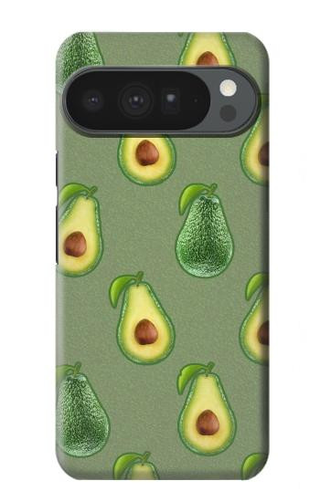 S3285 アボカドパターン Avocado Fruit Pattern Google Pixel 10 Pro XL バックケース、フリップケース・カバー