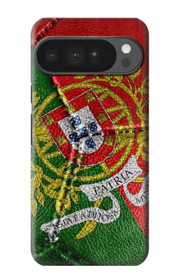 S3300 ポルトガルの旗ビンテージフットボールのグラフィック Portugal Flag Vintage Football Graphic Google Pixel 10 Pro XL バックケース、フリップケース・カバー