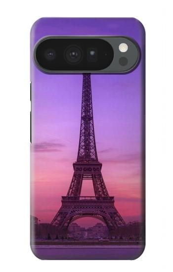 S3447 エッフェルパリの夕日 Eiffel Paris Sunset Google Pixel 10 Pro XL バックケース、フリップケース・カバー