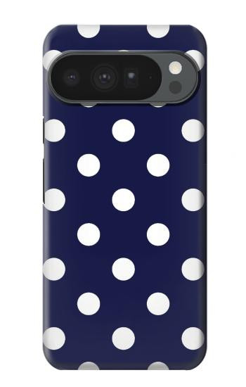 S3533 ブルーの水玉 Blue Polka Dot Google Pixel 10 Pro XL バックケース、フリップケース・カバー
