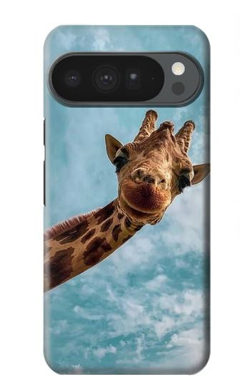 S3680 かわいいスマイルキリン Cute Smile Giraffe Google Pixel 10 Pro XL バックケース、フリップケース・カバー