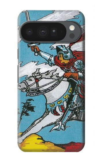 S3731 タロットカード剣の騎士 Tarot Card Knight of Swords Google Pixel 10 Pro XL バックケース、フリップケース・カバー