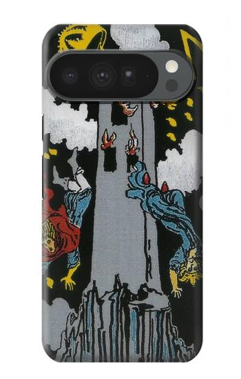 S3745 タロットカードタワー Tarot Card The Tower Google Pixel 10 Pro XL バックケース、フリップケース・カバー