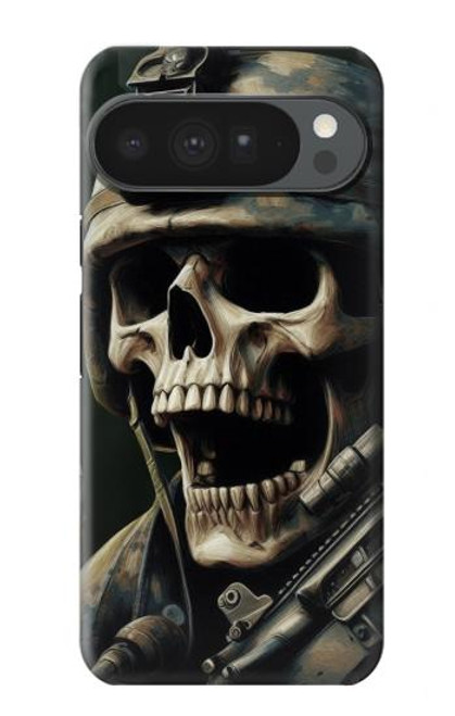 S4017 スカル ソルジャー Skull Soldier Google Pixel 10 Pro XL バックケース、フリップケース・カバー