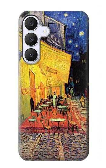 S0929 夜のカフェテラス フィンセント・ファン・ゴッホ Van Gogh Cafe Terrace Samsung Galaxy S25 FE バックケース、フリップケース・カバー