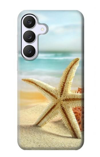 S1117 ビーチのヒトデ Starfish on the Beach Samsung Galaxy S25 FE バックケース、フリップケース・カバー