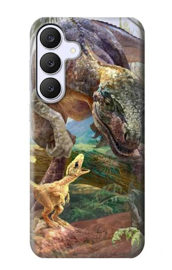 S1290 恐竜T-レックス Dinosaurs T-Rex Samsung Galaxy S25 FE バックケース、フリップケース・カバー