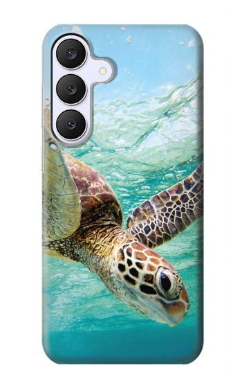 S1377 ウミガメ Ocean Sea Turtle Samsung Galaxy S25 FE バックケース、フリップケース・カバー