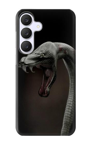S1597 ブラックマンバ 毒蛇 Black Mamba Snake Samsung Galaxy S25 FE バックケース、フリップケース・カバー