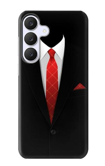 S1805 黒服 Black Suit Samsung Galaxy S25 FE バックケース、フリップケース・カバー