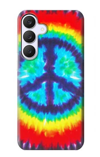 S1870 絞り染め 平和 Tie Dye Peace Samsung Galaxy S25 FE バックケース、フリップケース・カバー