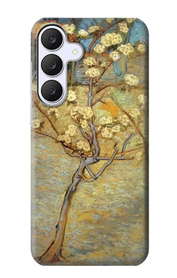 S1978 ヴァン・ゴッホ ピアツリー満開 Van Gogh Letter Pear Tree Blossom Samsung Galaxy S25 FE, S26 FE バックケース、フリップケース・カバー