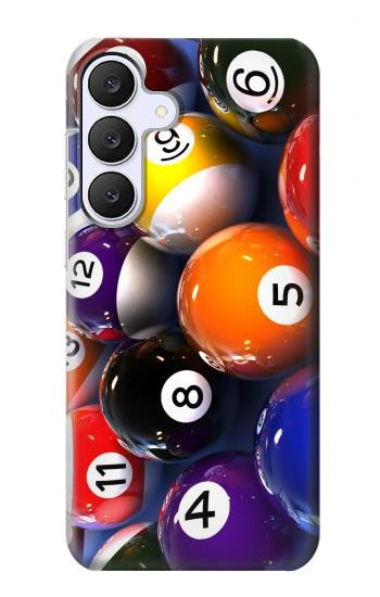 S2238 ビリヤードプールボール Billiard Pool Ball Samsung Galaxy S25 FE バックケース、フリップケース・カバー