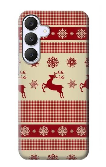 S2310 クリスマス 雪 トナカイ Christmas Snow Reindeers Samsung Galaxy S25 FE バックケース、フリップケース・カバー