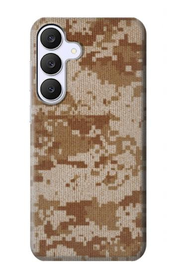 S2939 砂漠デジタル迷彩 Desert Digital Camo Camouflage Samsung Galaxy S25 FE バックケース、フリップケース・カバー