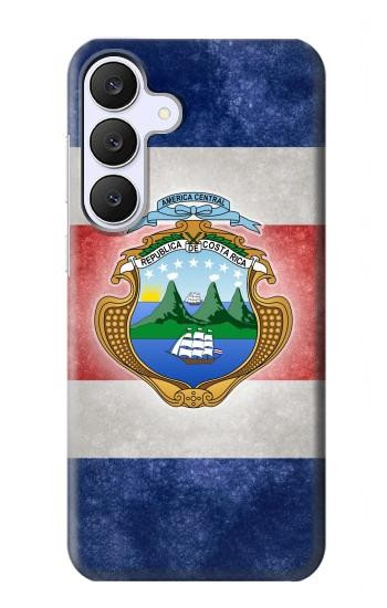 S3003 コスタリカサッカー Costa Rica Football Soccer Flag Samsung Galaxy S25 FE バックケース、フリップケース・カバー