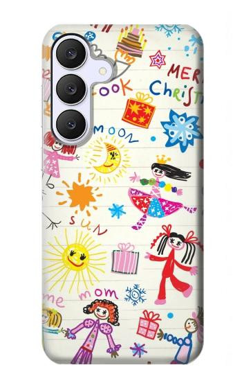 S3280 キッズ・ドローイング Kids Drawing Samsung Galaxy S25 FE バックケース、フリップケース・カバー
