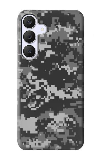 S3293 アーバンブラックカモ迷彩 Urban Black Camo Camouflage Samsung Galaxy S25 FE バックケース、フリップケース・カバー