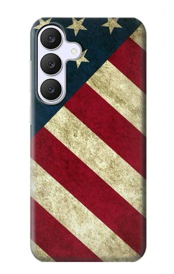 S3295 米国の国旗 US National Flag Samsung Galaxy S25 FE バックケース、フリップケース・カバー