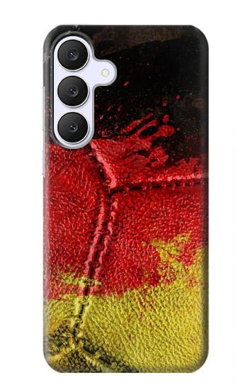 S3303 ドイツの旗ビンテージフットボールのグラフィック Germany Flag Vintage Football Graphic Samsung Galaxy S25 FE バックケース、フリップケース・カバー
