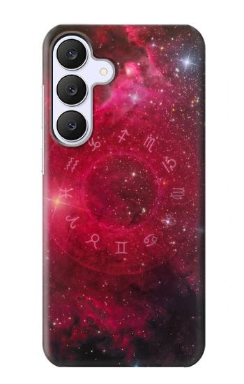 S3368 ゾディアックレッドギャラクシー Zodiac Red Galaxy Samsung Galaxy S25 FE バックケース、フリップケース・カバー