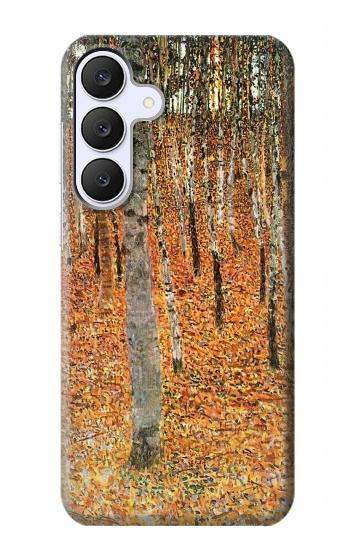 S3380 グスタフ・クリムト バーチフォレスト Gustav Klimt Birch Forest Samsung Galaxy S25 FE, S26 FE バックケース、フリップケース・カバー