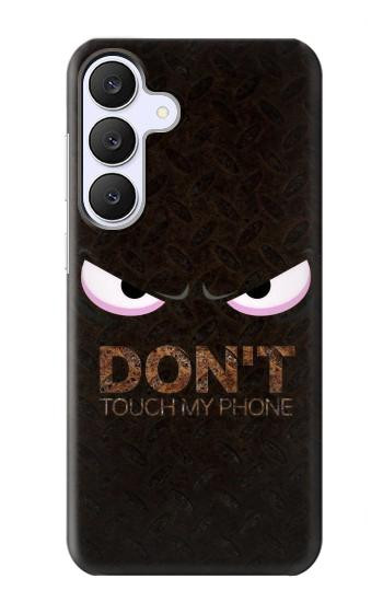 S3412 私の携帯に触るな Do Not Touch My Phone Samsung Galaxy S25 FE バックケース、フリップケース・カバー