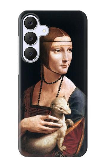 S3471 エルミン・レオナルド・ダ・ヴィンチ Lady Ermine Leonardo da Vinci Samsung Galaxy S25 FE, S26 FE バックケース、フリップケース・カバー