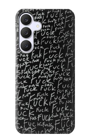 S3478 面白い言葉黒板 Funny Words Blackboard Samsung Galaxy S25 FE, S26 FE バックケース、フリップケース・カバー