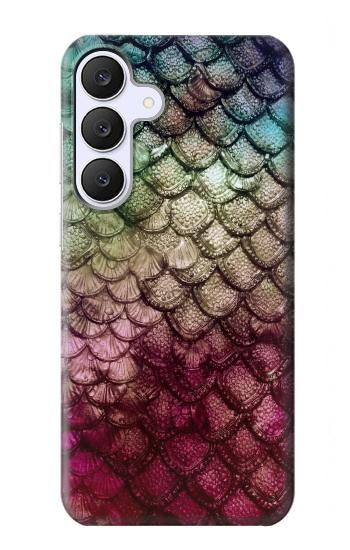 S3539 人魚の鱗 Mermaid Fish Scale Samsung Galaxy S25 FE バックケース、フリップケース・カバー