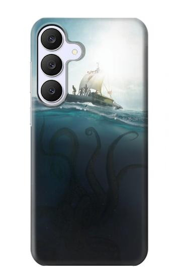 S3540 巨大なタコ Giant Octopus Samsung Galaxy S25 FE バックケース、フリップケース・カバー